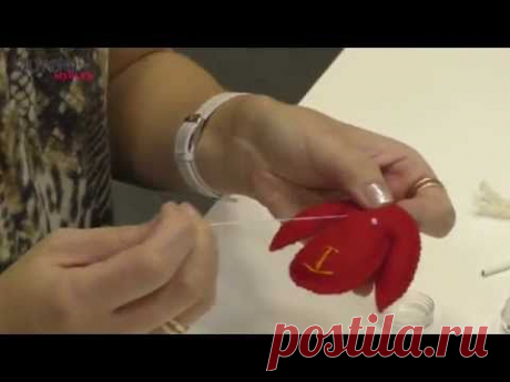 Шьем овечку из фетра - символ 2015 года