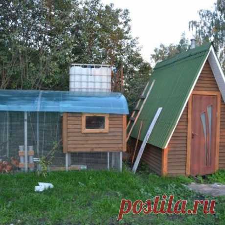 Делаем душевую на даче