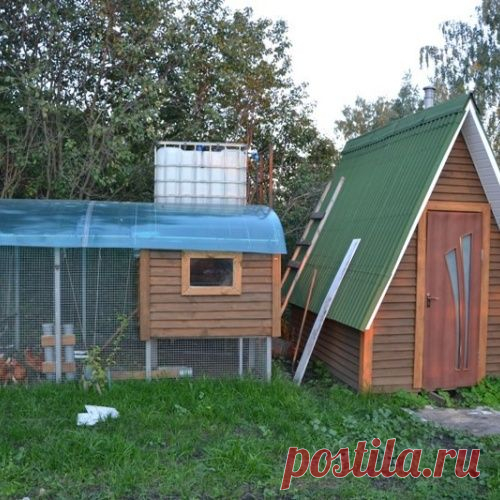 Душевая на даче своими руками