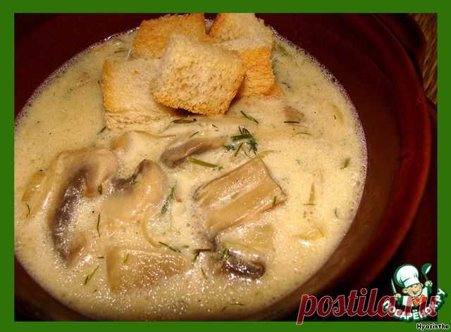 Бархатный грибной суп | Четыре вкуса