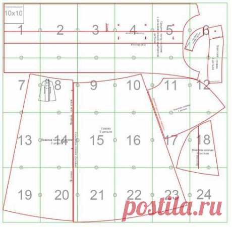 Делаем кейп: выкройка и рекомендации | Мода