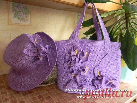 Связано из пакетов для мусора. А сразу и не скажешь!