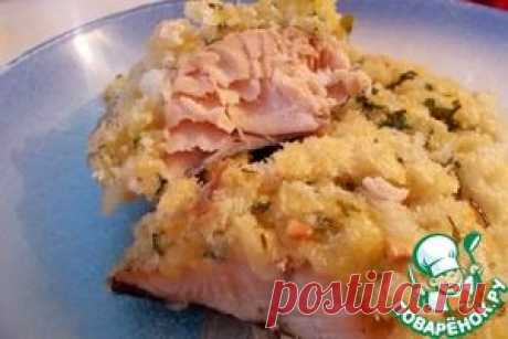 Горбуша под хлебной корочкой - кулинарный рецепт