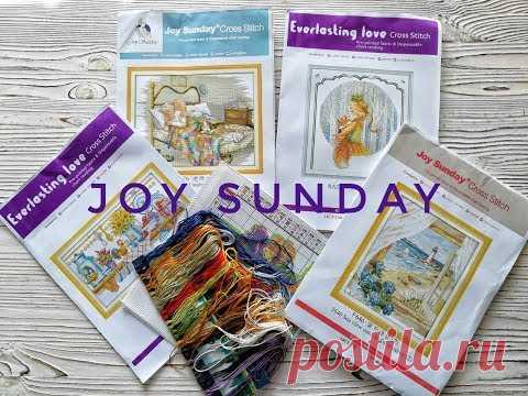 Обзор китайских наборов Joy Sunday с AliExpress .Вышивка крестом