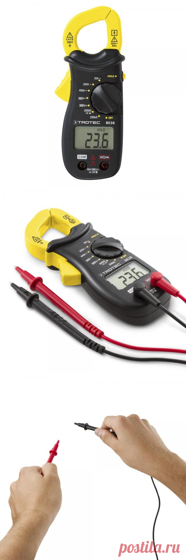 Trotec BE38 токовые клещи, цена на токовые клещи, токовые клещи купить