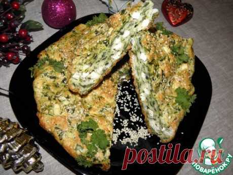 Пирог с брынзой и шпинатом – кулинарный рецепт