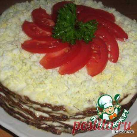 Торт печеночный - кулинарный рецепт