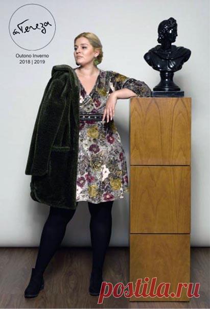 Каталог женской одежды больших размеров португальского бренда Boutique da Tereza осень-зима 2018-19