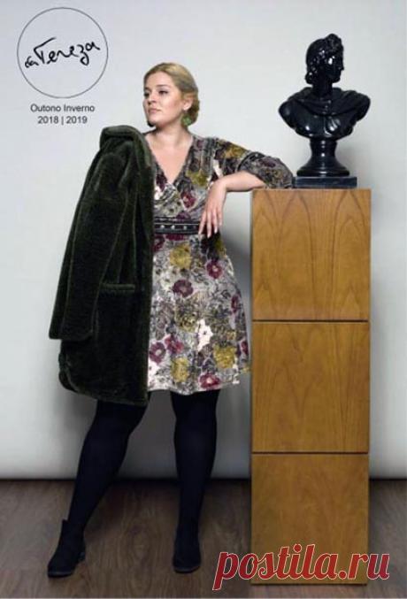 Каталог женской одежды больших размеров португальского бренда Boutique da Tereza осень-зима 2018-19