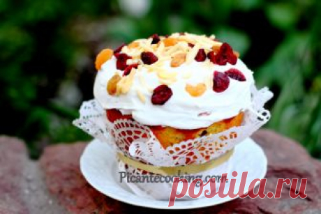 Паска подільська (Babka Podolska) Складна у приготуванні Великодня паска, але найсмачніша з тих які мені доводилося куштувати. М'який, ніжний і просто сповнений смаку!
