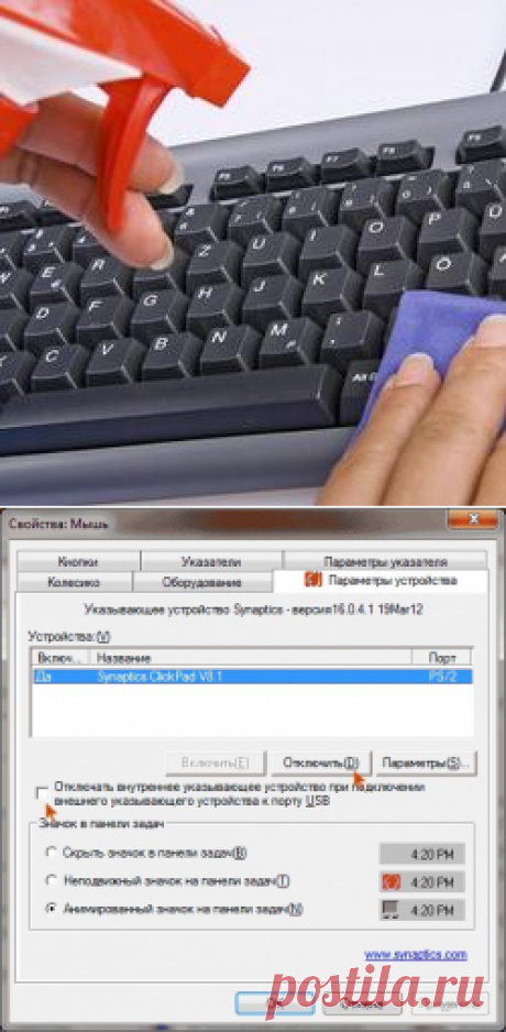 Как отключить тачпад на ноутбуке? — Нет ничего проще