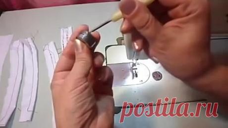 Настройка натяжения ниток в швейной машинке