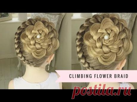 The Climbing Flower Braid by SweetHearts Hair