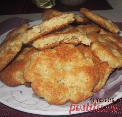 Мягкое яблочное печенье