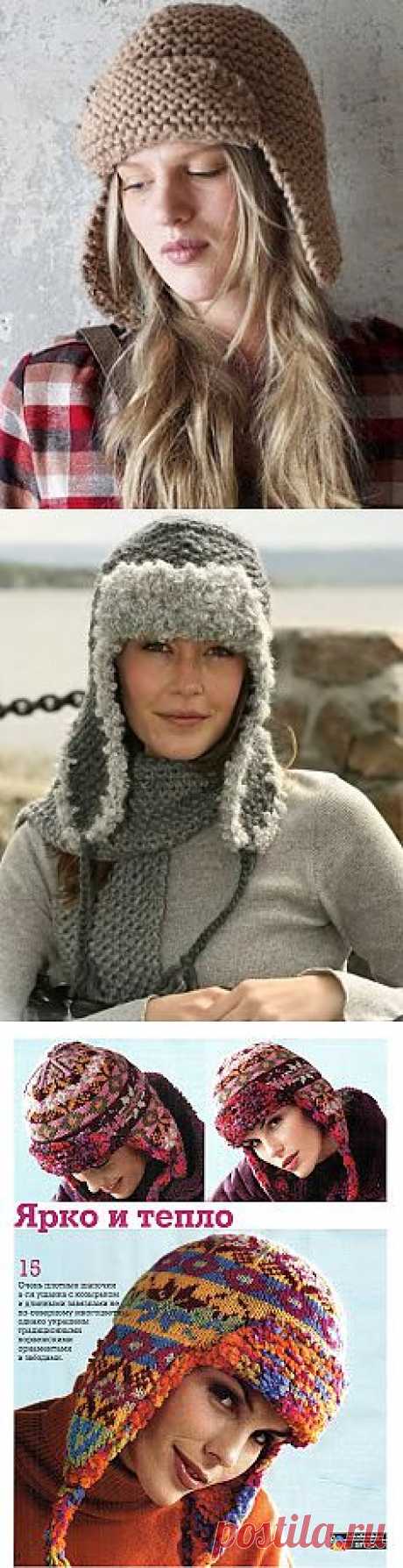 Fall-Winter 2013-2014: Шапка-ушанка. Шапка с ушками