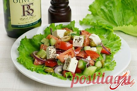 Салат с брынзой рецепт: овощной, с помидорами, греческий, с оливками