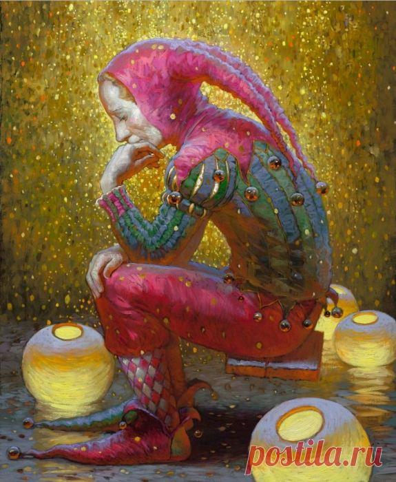 «Ожившие сказки»: философско-символические картины Виктора Низовцева