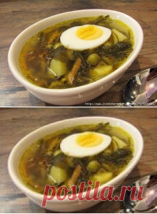 Оригинальный суп с морской капустой.