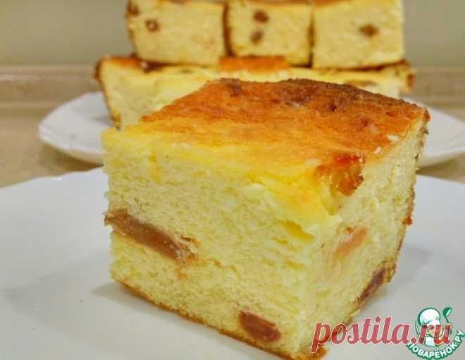 Творожная запеканка с манкой в духовке – кулинарный рецепт