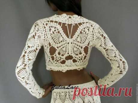 Оригинальный укороченный топ на лето . Милая Я