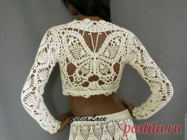 Оригинальный укороченный топ на лето . Милая Я