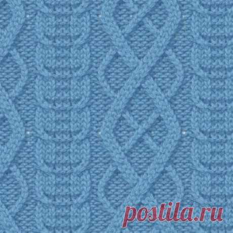 Вязание спицами - Узоры спицами - Косы и араны - 30 узоров
