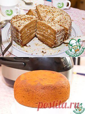 Тортик "Медовый" для мультиварки - кулинарный рецепт