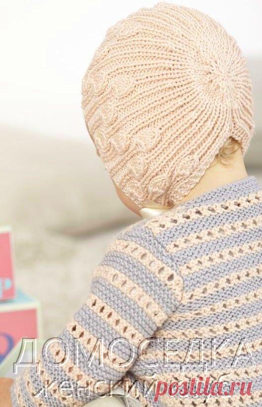 Схема вязания шапочки для девочки | ДОМОСЕДКА