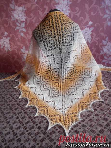 Шаль СЕСТРА из кауни