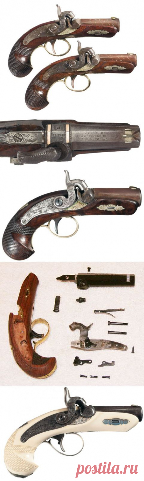 Пистолет Деринджер Филадельфия - Энциклопедия оружия