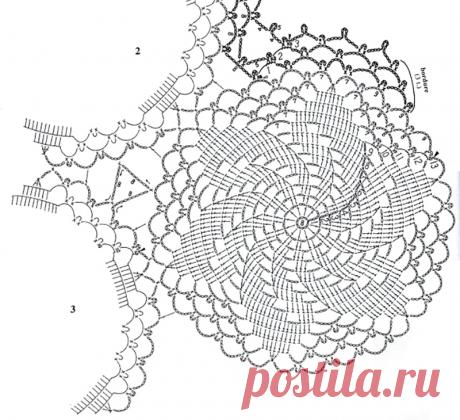 Филейные салфетки крючком - схемы (28 вариантов)