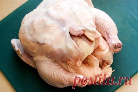 InVkus: Курица, начиненная беконом, с гарниром из цветной капусты