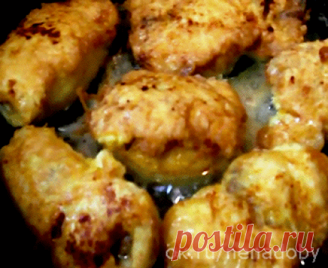 КУРИНЫЕ РУЛЕТИКИ С ПЕЧЕНЬЮ