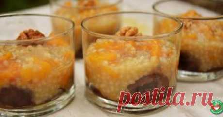 Десерт с Кус-кус и компот