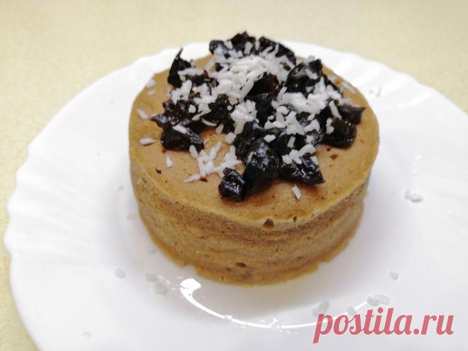 Минимум времени и вкусный ПП десерт готов. Кекс приготовила без духовки, чернослив придал свою приятную нотку во вкус | Рецепты ПП - худеем вкусно! | Дзен