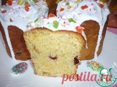 Быстрый кулич из жидкого теста – кулинарный рецепт