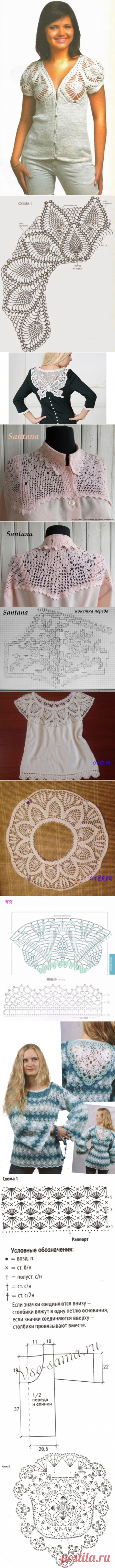 ТКАНЬ И ВЯЗАНИЕ | VALENTINA CERGUTSA | Простые схемы. Экономим время на Постиле