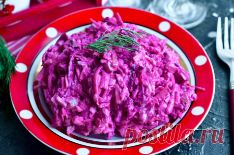 Вкусный овощной салат «Изюминка»