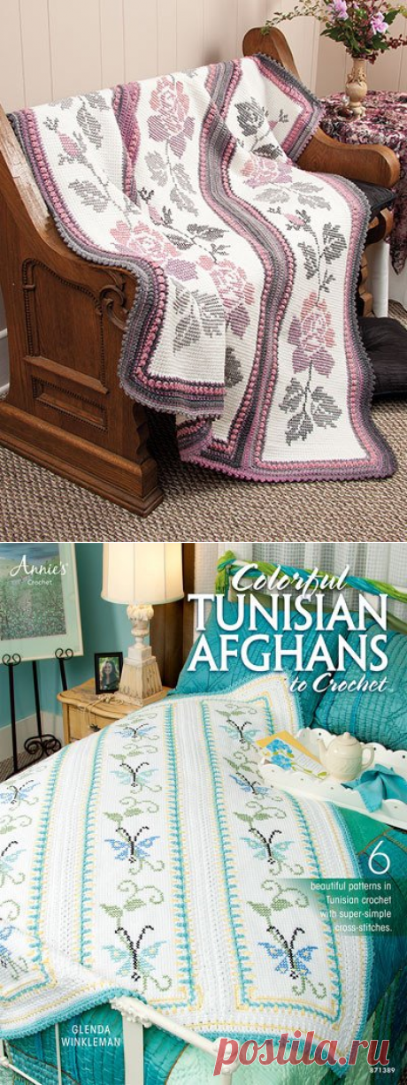 Colorful Tunisian Afghans to Crochet – Maggie's Crochet