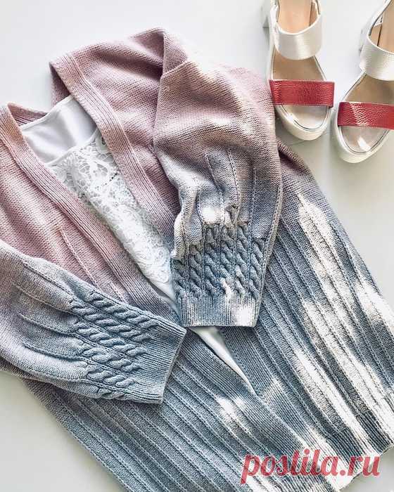 Описание кардигана от marinakonoreva https://www.instagram.com/marinakonoreva/