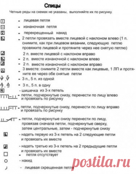 ​Платье спицами Snow