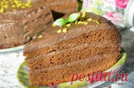 шеф-повар Одноклассники: Бисквитный торт на сгущенке &quot;Нежность&quot;