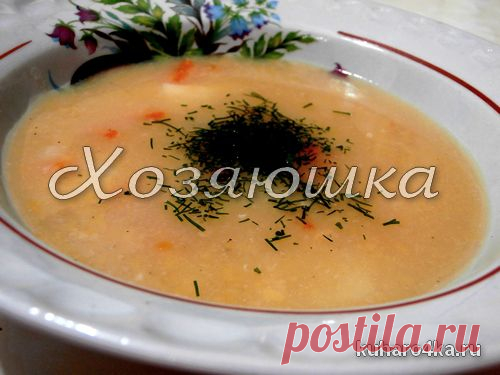 Хозяюшка. Кушать подано! - Быстрый гороховый суп
