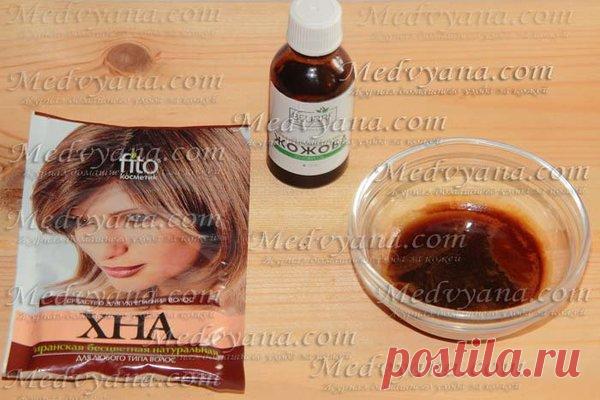 Подтягивающая маска для лица с хной и кофе: рецепт с фото | журнал медвяна | Яндекс Дзен