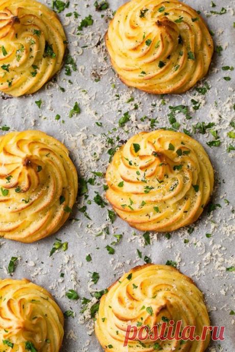 Картофель "Герцогиня" — Кулинарная книга - рецепты с фото