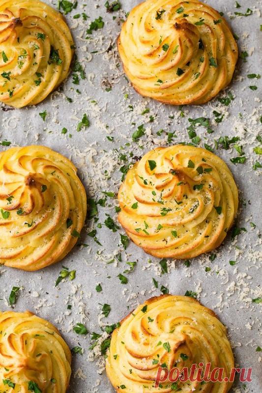 Картофель "Герцогиня" — Кулинарная книга - рецепты с фото