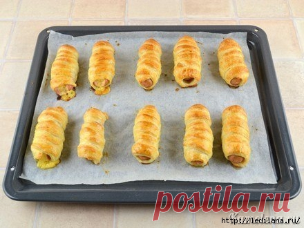 (42) Сосиски в тесте. Рецепт на скорую руку - Подружки - медиаплатформа МирТесен