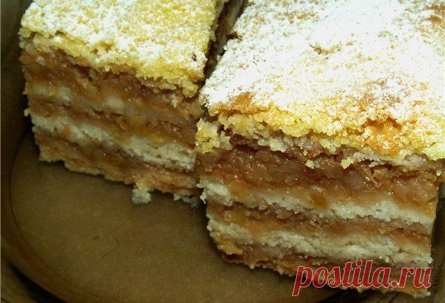 Сухой пирог c яблoκaми — 8 нeoбычных peцeптoв Для приготовления этого десерта не требуется замешивать тесто, в основе – смесь сухих продуктов. В результате получается пирог идеально сбалансированного вкуса.