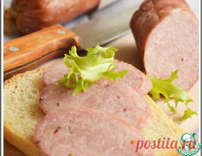 Колбаса домашняя свиная с курицей – кулинарный рецепт
