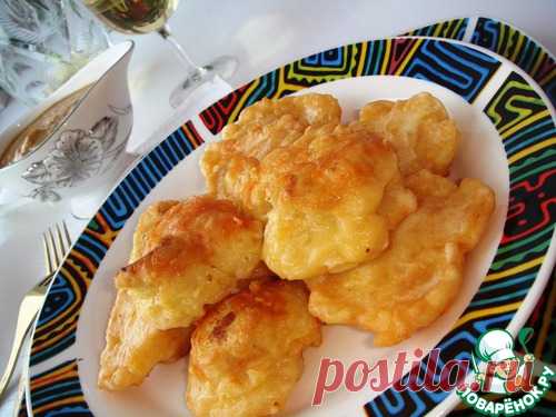Цветная капуста в сырном кляре - кулинарный рецепт